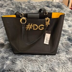 Dolce & Gabbana black tote with tags